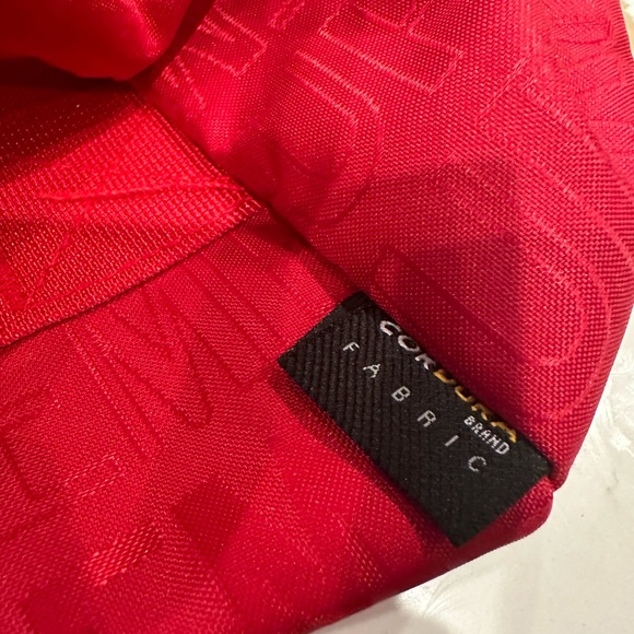 SUPREME Red Cordura Nylon Jacquard Logo Duffle Bag SS19 Collection NWT - Picture 7 of 11